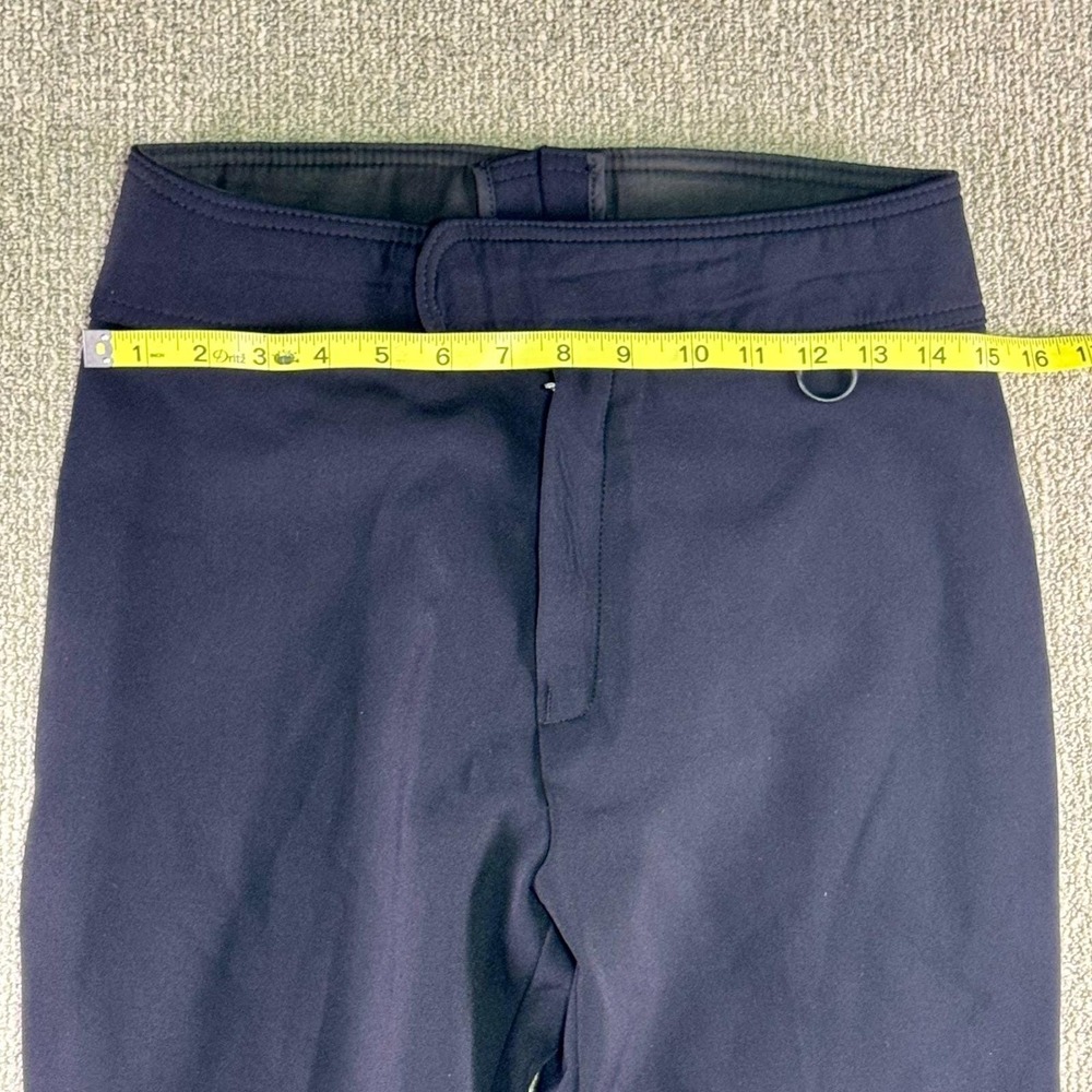 LL Bean WB-400 Schoeller Soft Shell Ski Pants Women's 6R Black Winter Snow - Picture 4 of 7